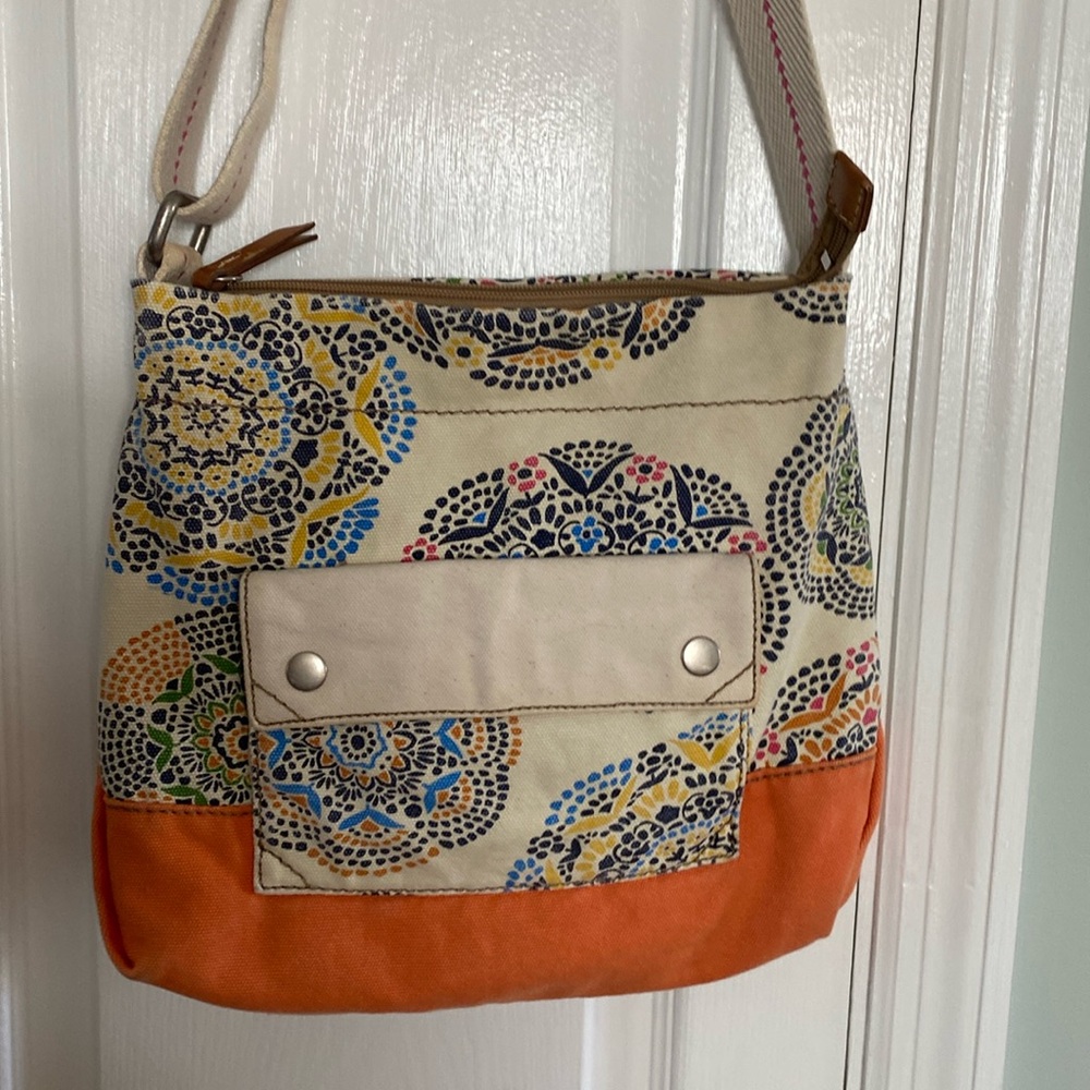 Fossil canvas bag